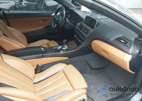 2017 BMW 650I xDrive из США, поврежденный, VIN WBA6F7C52HD930816